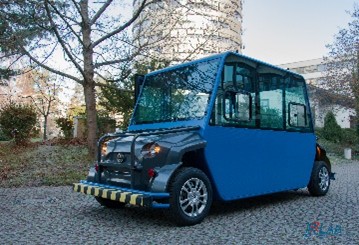 Blue truck